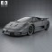 Bugatti EB110 1991 3d model