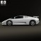 Bugatti EB110 1991 3d model