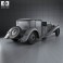 Bugatti Royale (Type 41) 1927 3d model