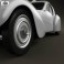 Bugatti Type 57SC Atlantic 1936 3d model