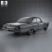 Buick LeSabre 2-door hardtop 1961 3d model