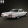 Buick LeSabre 2-door hardtop 1961 3d model