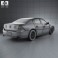 Buick Lucerne 2011 3d model