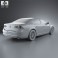 Buick Lucerne 2011 3d model