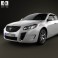 Buick Regal GS 2012 3d model