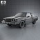 Buick Regal Grand National 1987 3d model