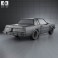 Buick Regal Grand National 1987 3d model