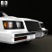 Buick Regal Grand National 1987 3d model