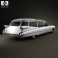 Cadillac Fleetwood 75 Miller-Meteor Hearse 1959 3d model