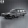 Cadillac Fleetwood 75 Miller-Meteor Hearse 1959 3d model