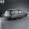 Cadillac Fleetwood 75 Miller-Meteor Hearse 1959 3d model