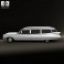 Cadillac Fleetwood 75 Miller-Meteor Hearse 1959 3d model