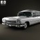 Cadillac Fleetwood 75 Miller-Meteor Hearse 1959 3d model