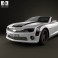 Chevrolet Camaro Black Hawks with HQ Interior 2011 3d model