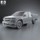 Chevrolet Colorado Hotshot I Lowboy 2011 3d model