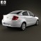 Chevrolet Sail sedan 2011 3d model