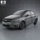 Chevrolet Sail sedan 2011 3d model