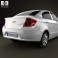 Chevrolet Sail sedan 2011 3d model