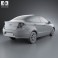 Chevrolet Sail sedan 2011 3d model