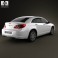 Chrysler Sebring sedan 2007 3d model