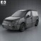 Citroen Berlingo Panel Van L1 2011 3d model