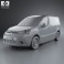 Citroen Berlingo Panel Van L1 2011 3d model