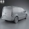Citroen Berlingo Panel Van L1 2011 3d model