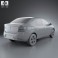 Dacia Logan II sedan 2013 3d model