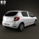 Dacia Sandero 2013 3d model