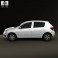 Dacia Sandero 2013 3d model