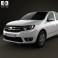 Dacia Sandero 2013 3d model