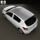 Dacia Sandero 2013 3d model