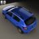 Dacia Sandero Stepway 2013 3d model