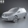 Dacia Sandero Stepway 2013 3d model