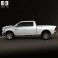 Dodge Ram 2500 Crew Cab Big Horn 6-foot 4-inch Box 2012 3d model