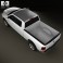 Dodge Ram 2500 Crew Cab Big Horn 6-foot 4-inch Box 2012 3d model