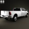 Dodge Ram 2500 Crew Cab Big Horn 8-foot Box 2012 3d model