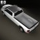 Dodge Ram 2500 Crew Cab Big Horn 8-foot Box 2012 3d model