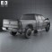 Dodge Ram 2500 Mega Cab Big Horn 6-foot 4-inch Box 2012 3d model