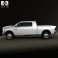 Dodge Ram 2500 Mega Cab Big Horn 6-foot 4-inch Box 2012 3d model