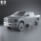 Dodge Ram 2500 Mega Cab Big Horn 6-foot 4-inch Box 2012 3d model