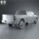 Dodge Ram 2500 Mega Cab Big Horn 6-foot 4-inch Box 2012 3d model