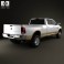 Dodge Ram 3500 Crew Cab Dually Laramie 8-foot Box 2012 3d model