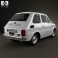 Fiat 126 1976 3d model