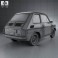 Fiat 126 1976 3d model