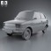 Fiat 126 1976 3d model