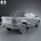 Fiat Strada Long Cab Adventure 2012 3d model