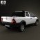 Fiat Strada Long Cab Working 2012 3d model