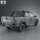 Fiat Strada Long Cab Working 2012 3d model