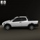 Fiat Strada Long Cab Working 2012 3d model